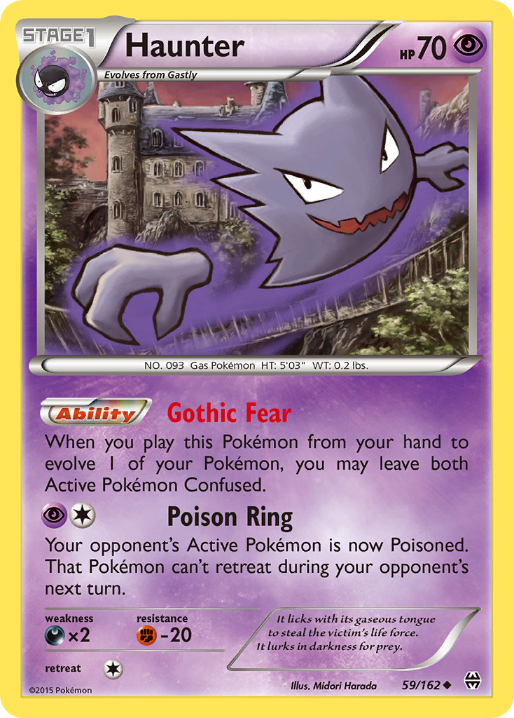 Haunter (59/162) [XY: BREAKthrough] | Play N Trade Winnipeg