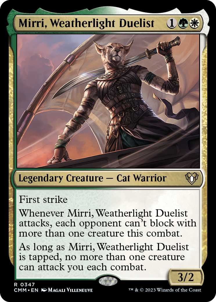 Mirri, Weatherlight Duelist [Commander Masters] | Play N Trade Winnipeg