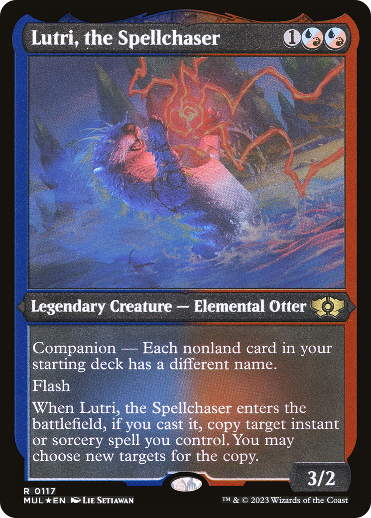 Lutri, the Spellchaser (Foil Etched) [Multiverse Legends] | Play N Trade Winnipeg