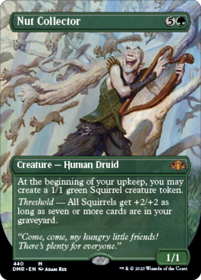 Nut Collector (Borderless Alternate Art) [Dominaria Remastered] | Play N Trade Winnipeg