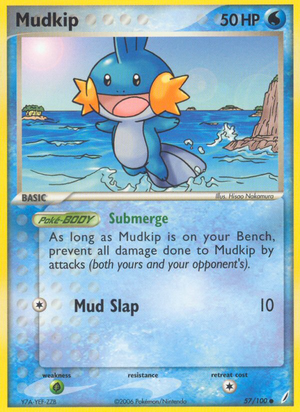 Mudkip (57/100) [EX: Crystal Guardians] | Play N Trade Winnipeg