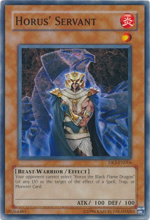 Horus' Servant [DR3-EN016] Common | Play N Trade Winnipeg