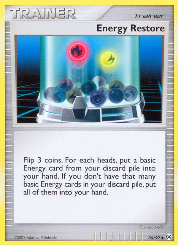 Energy Restore (86/99) [Platinum: Arceus] | Play N Trade Winnipeg