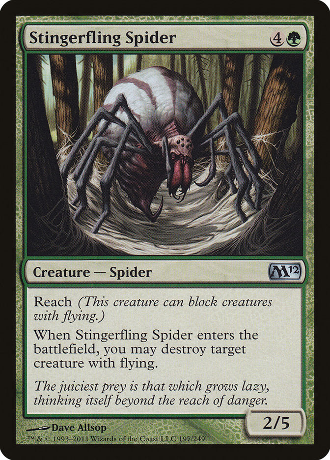 Stingerfling Spider [Magic 2012] | Play N Trade Winnipeg