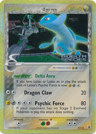 Latios (9/113) (Delta Species) (Stamped) [EX: Delta Species] | Play N Trade Winnipeg