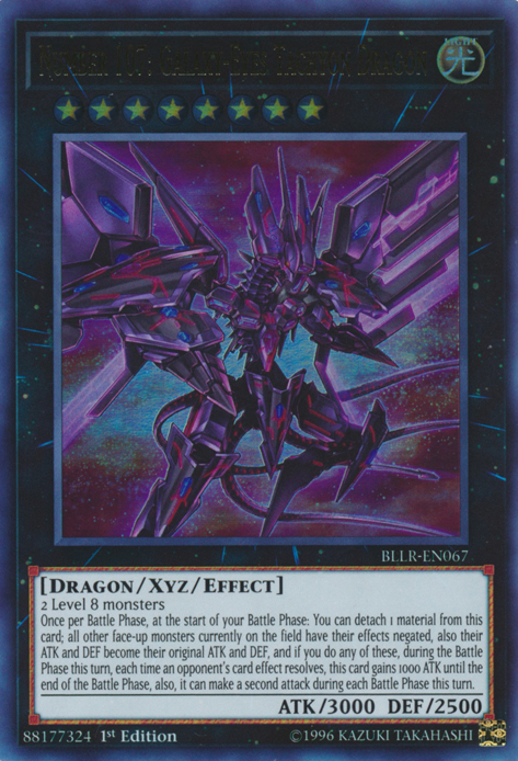 Number 107: Galaxy-Eyes Tachyon Dragon [BLLR-EN067] Ultra Rare | Play N Trade Winnipeg