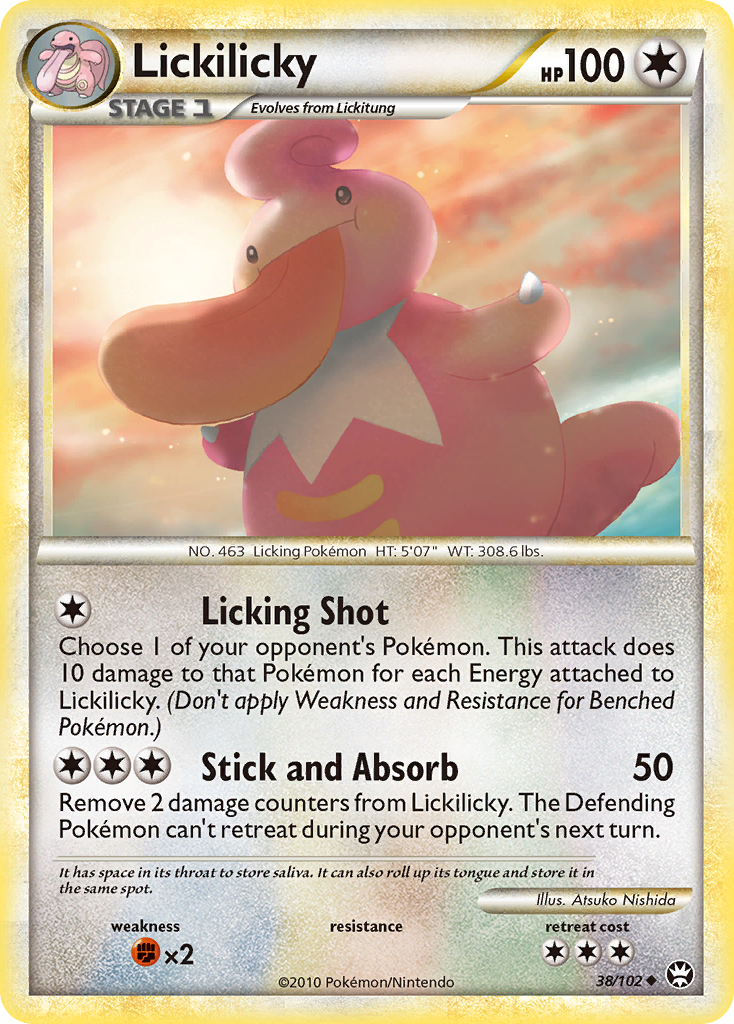 Lickilicky (38/102) [HeartGold & SoulSilver: Triumphant] | Play N Trade Winnipeg