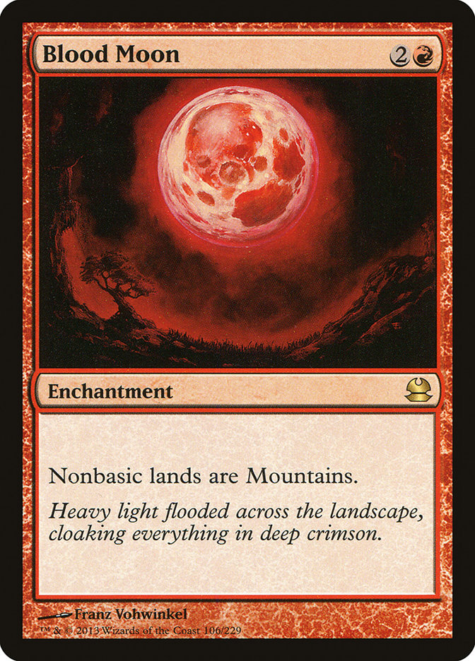 Blood Moon [Modern Masters] | Play N Trade Winnipeg