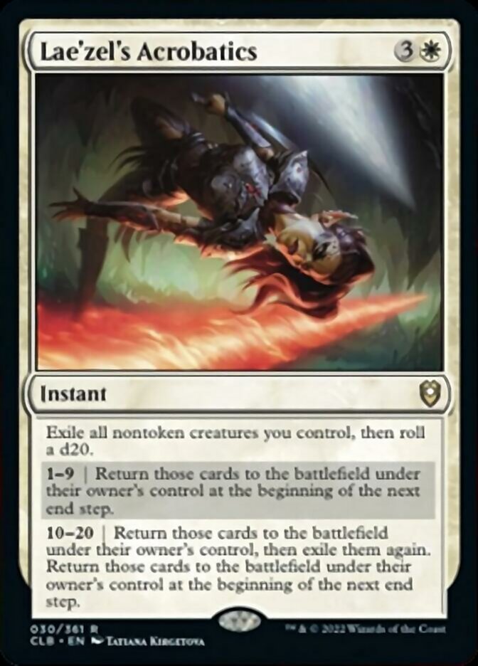 Lae'zel's Acrobatics [Commander Legends: Battle for Baldur's Gate] | Play N Trade Winnipeg