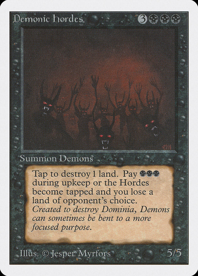 Demonic Hordes [Unlimited Edition] | Play N Trade Winnipeg