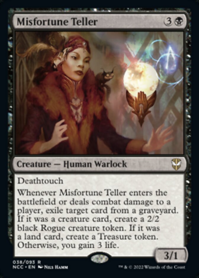 Misfortune Teller [Streets of New Capenna Commander] | Play N Trade Winnipeg