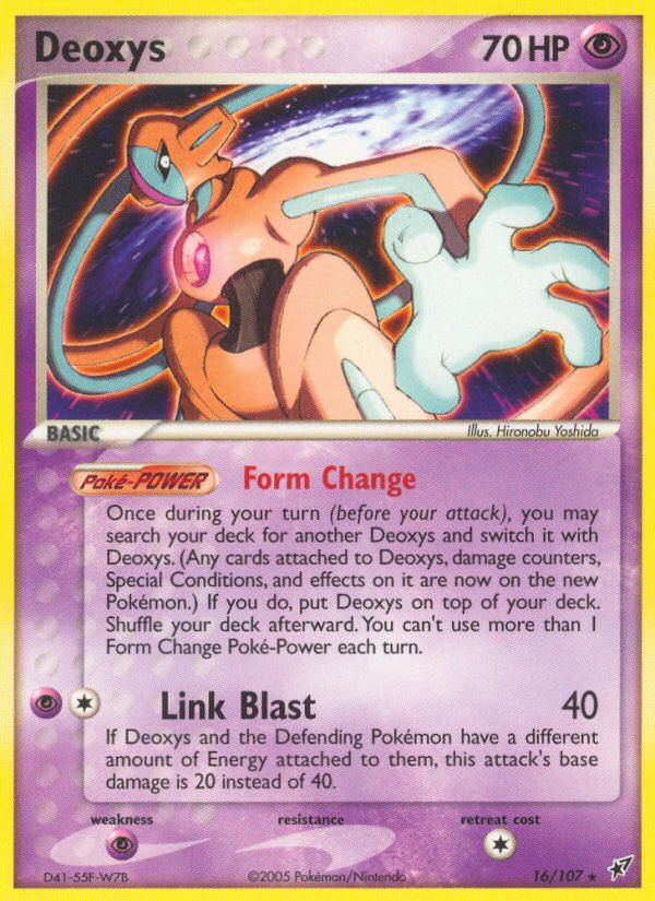 Deoxys (16/107) [EX: Deoxys] | Play N Trade Winnipeg