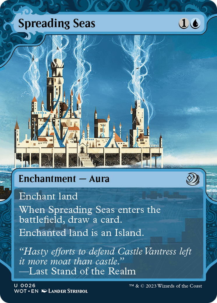 Spreading Seas [Wilds of Eldraine: Enchanting Tales] | Play N Trade Winnipeg