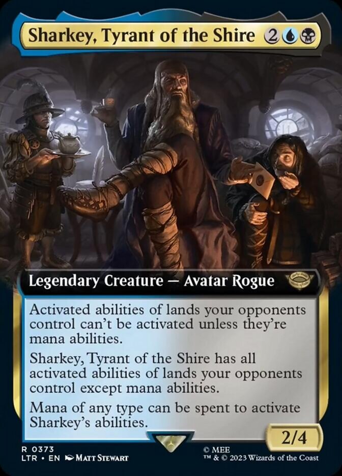 Sharkey, Tyrant of the Shire (Extended Art) [The Lord of the Rings: Tales of Middle-Earth] | Play N Trade Winnipeg
