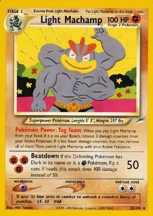 Light Machamp (25/105) [Neo Destiny Unlimited] | Play N Trade Winnipeg