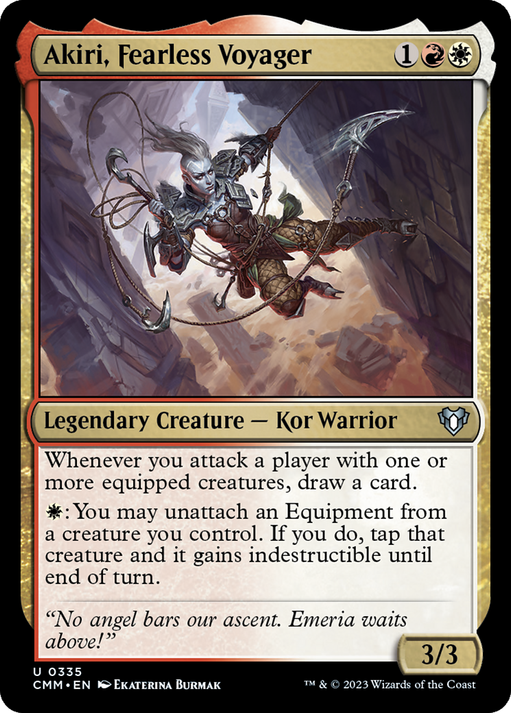 Akiri, Fearless Voyager [Commander Masters] | Play N Trade Winnipeg