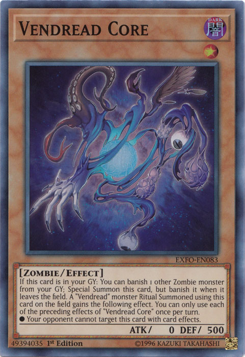 Vendread Core [EXFO-EN083] Super Rare | Play N Trade Winnipeg