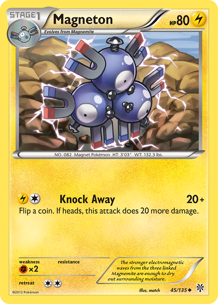 Magneton (45/135) [Black & White: Plasma Storm] | Play N Trade Winnipeg