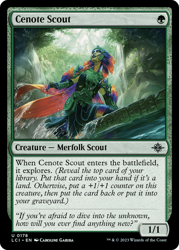 Cenote Scout [The Lost Caverns of Ixalan] | Play N Trade Winnipeg