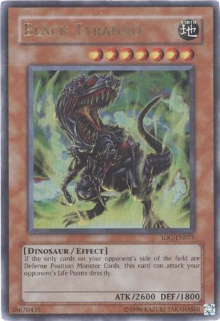 Black Tyranno [IOC-EN075] Ultra Rare | Play N Trade Winnipeg