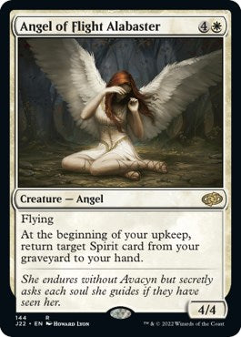 Angel of Flight Alabaster [Jumpstart 2022] | Play N Trade Winnipeg