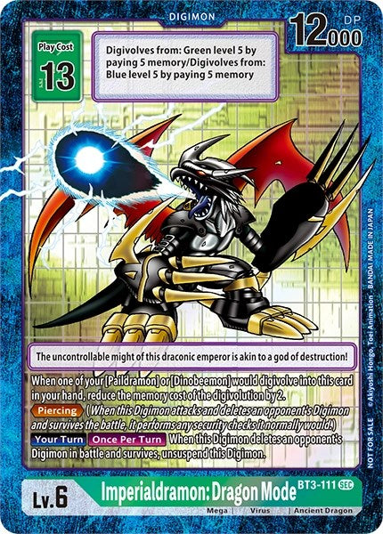 Imperialdramon Dragon Mode [BT3-111] [Revision Pack Cards] | Play N Trade Winnipeg