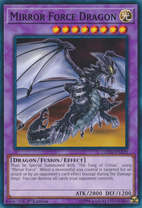 Mirror Force Dragon [LEDD-ENA39] Common | Play N Trade Winnipeg