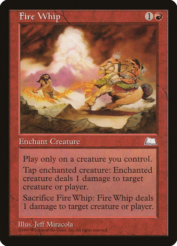 Fire Whip [Weatherlight] | Play N Trade Winnipeg