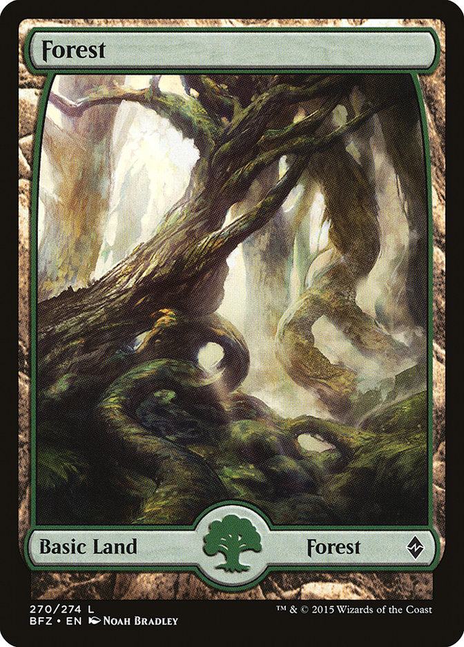 Forest (270) [Battle for Zendikar] | Play N Trade Winnipeg