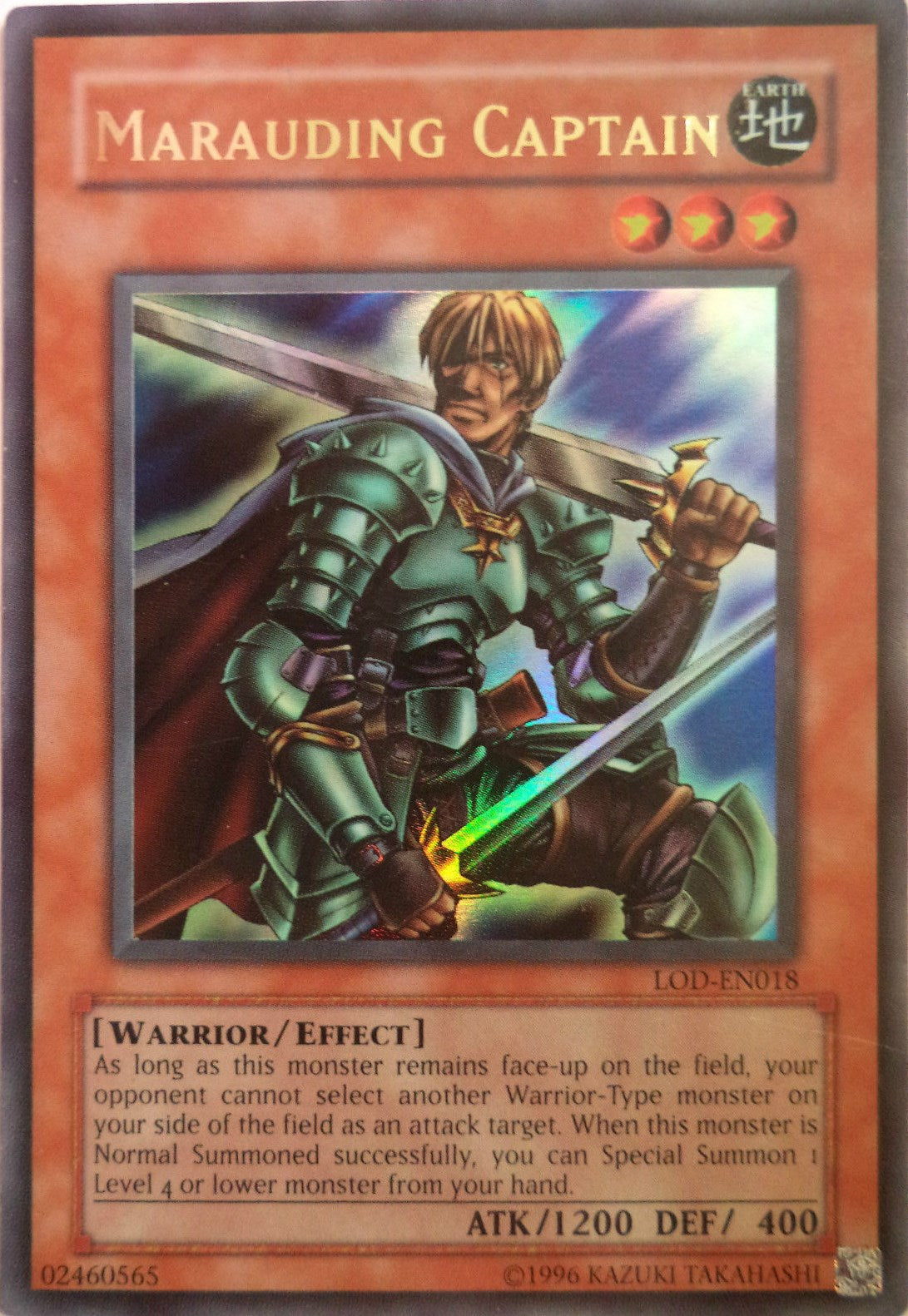 Marauding Captain [LOD-EN018] Ultra Rare | Play N Trade Winnipeg