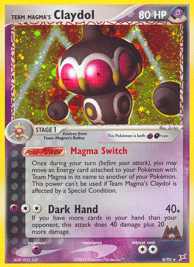 Team Magma's Claydol (8/95) [EX: Team Magma vs Team Aqua] | Play N Trade Winnipeg