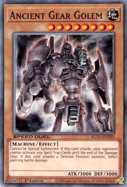 Ancient Gear Golem [SGX1-END01] Common | Play N Trade Winnipeg