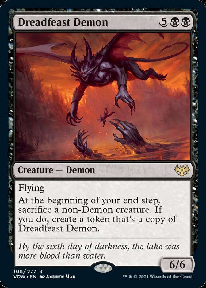 Dreadfeast Demon [Innistrad: Crimson Vow] | Play N Trade Winnipeg