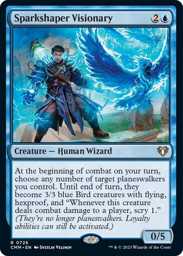 Sparkshaper Visionary [Commander Masters] | Play N Trade Winnipeg