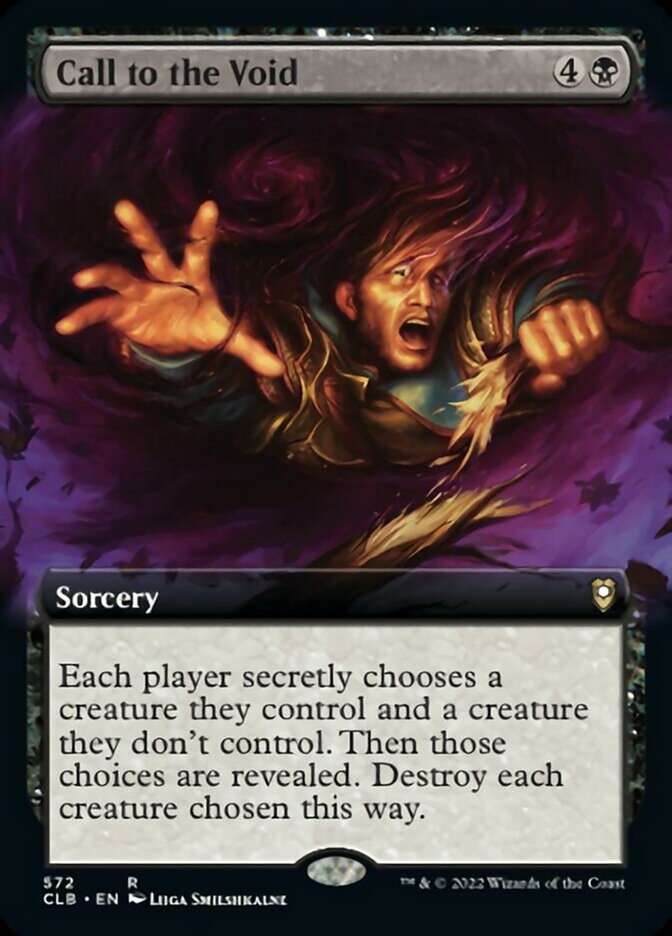 Call to the Void (Extended Art) [Commander Legends: Battle for Baldur's Gate] | Play N Trade Winnipeg