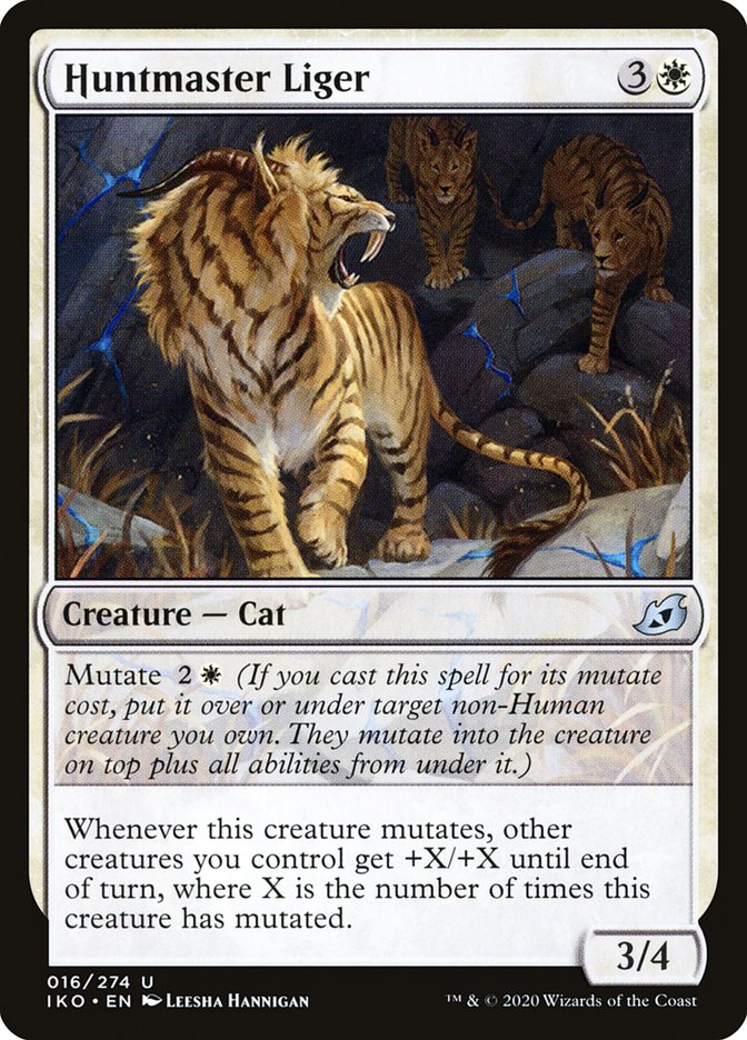 Huntmaster Liger [Ikoria: Lair of Behemoths] | Play N Trade Winnipeg