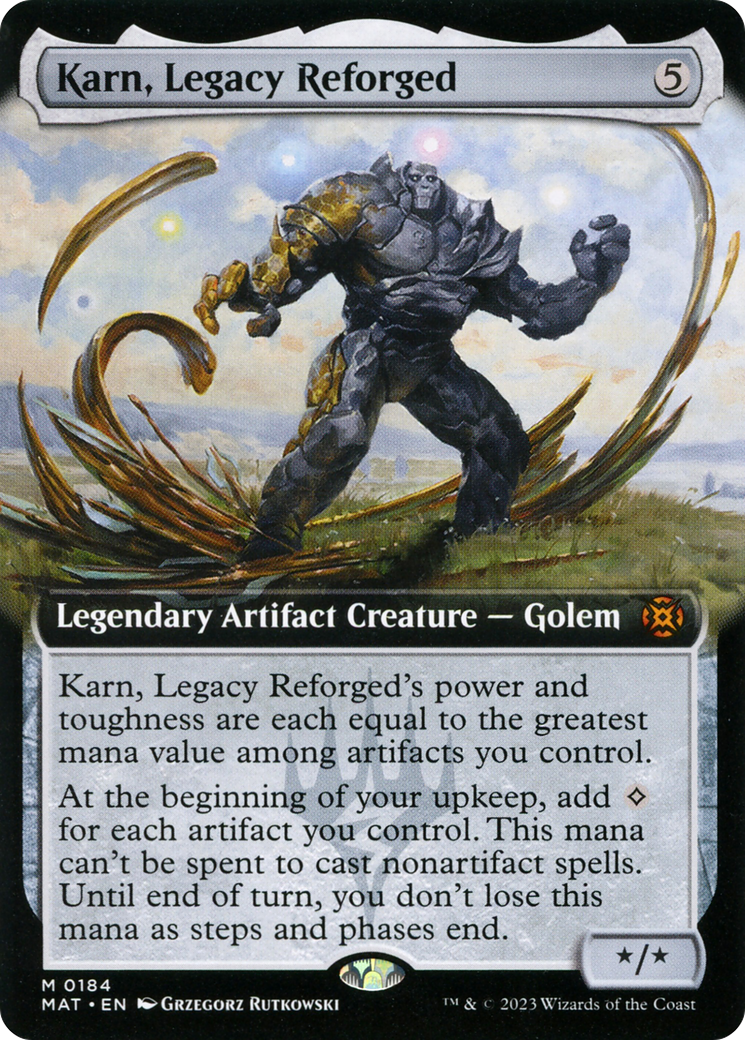 Karn, Legacy Reforged (Extended Art) [March of the Machine: The Aftermath] | Play N Trade Winnipeg