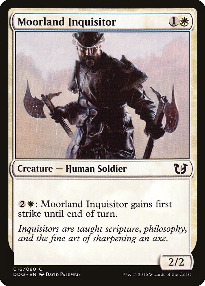 Moorland Inquisitor [Duel Decks: Blessed vs. Cursed] | Play N Trade Winnipeg