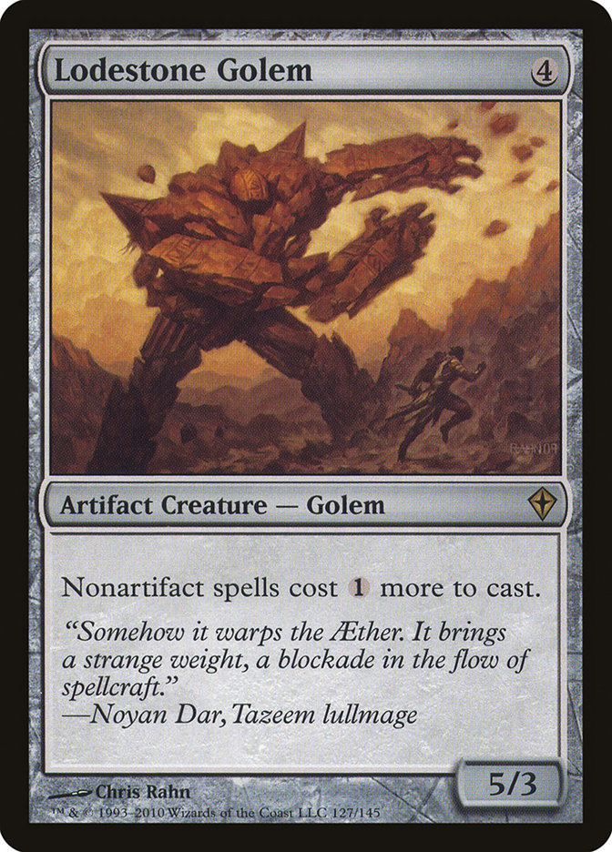 Lodestone Golem [Worldwake] | Play N Trade Winnipeg