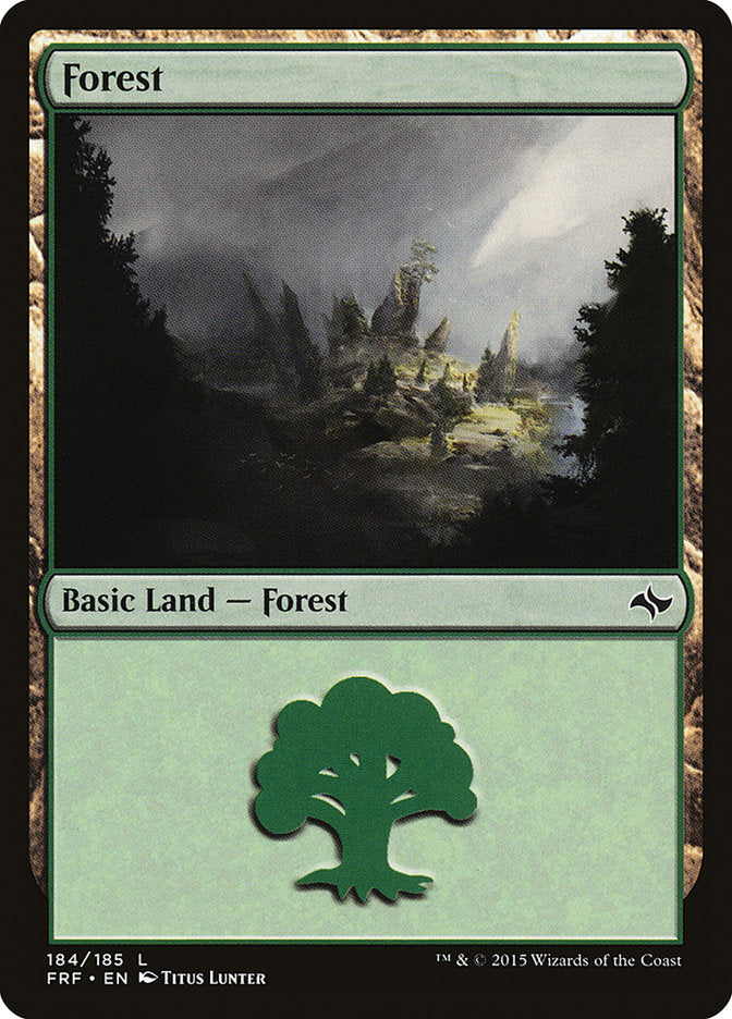 Forest (184) [Fate Reforged] | Play N Trade Winnipeg