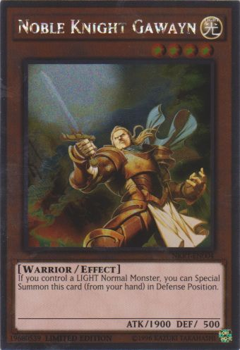 Noble Knight Gawayn [NKRT-EN004] Platinum Rare | Play N Trade Winnipeg