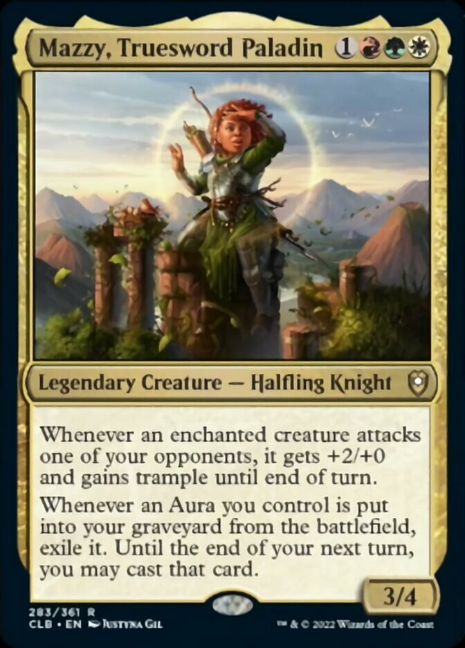 Mazzy, Truesword Paladin [Commander Legends: Battle for Baldur's Gate] | Play N Trade Winnipeg