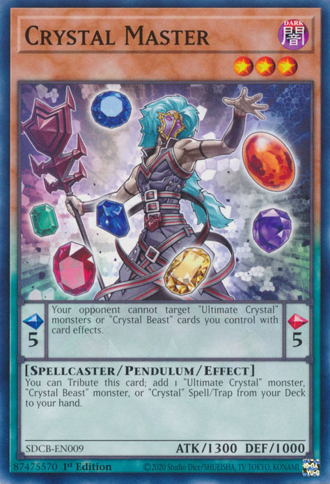 Crystal Master [SDCB-EN009] Common | Play N Trade Winnipeg