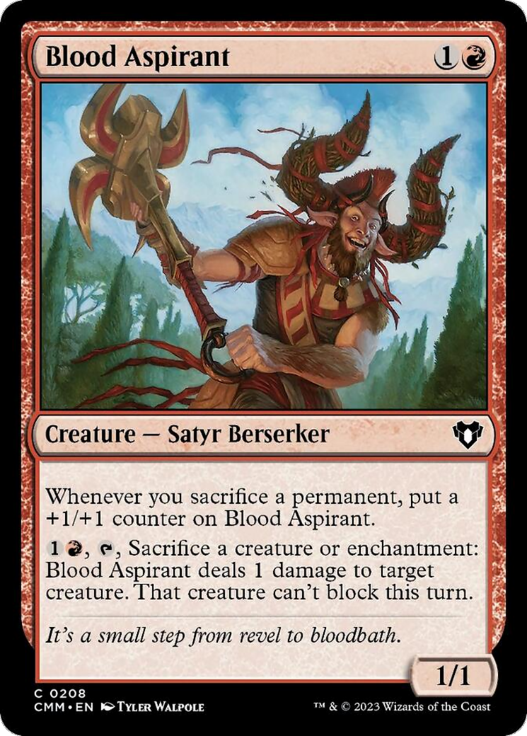 Blood Aspirant [Commander Masters] | Play N Trade Winnipeg