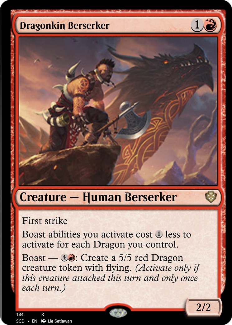 Dragonkin Berserker [Starter Commander Decks] | Play N Trade Winnipeg