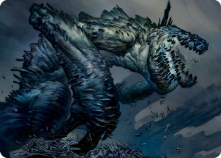 Necrogoyf Art Card [Modern Horizons 2 Art Series] | Play N Trade Winnipeg