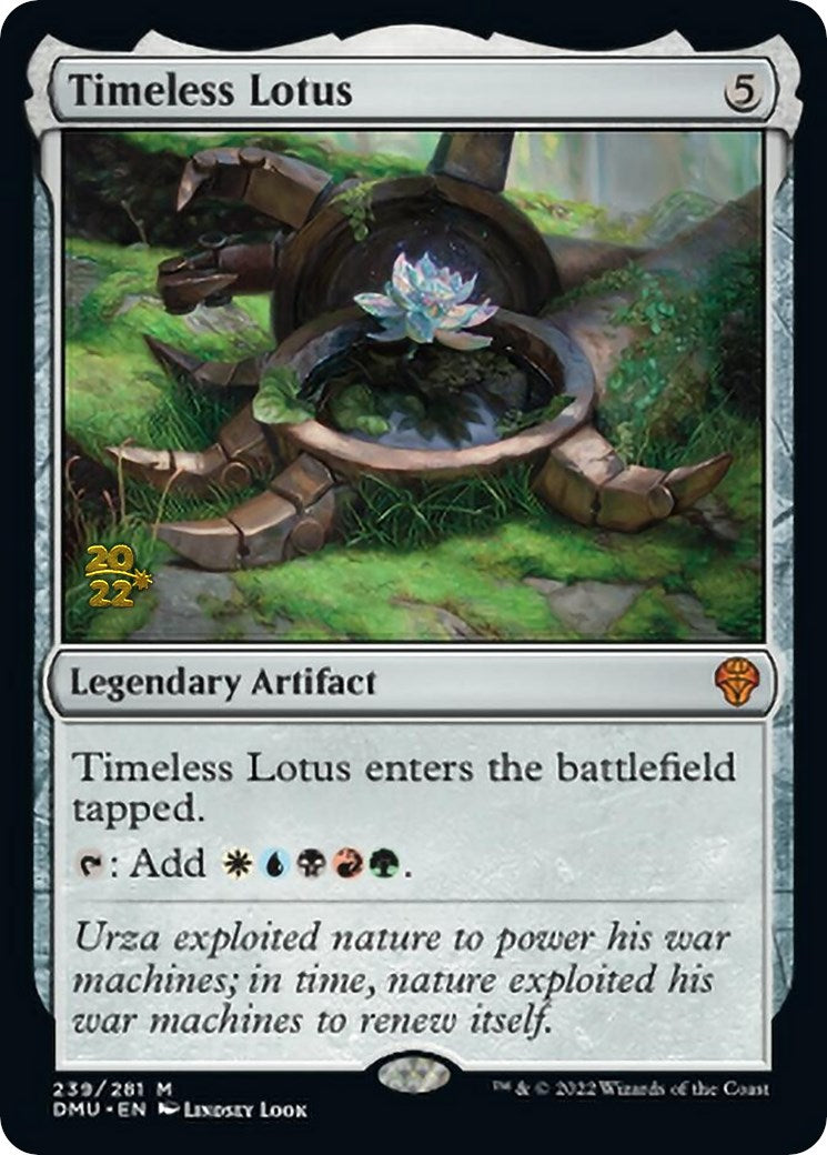 Timeless Lotus [Dominaria United Prerelease Promos] | Play N Trade Winnipeg