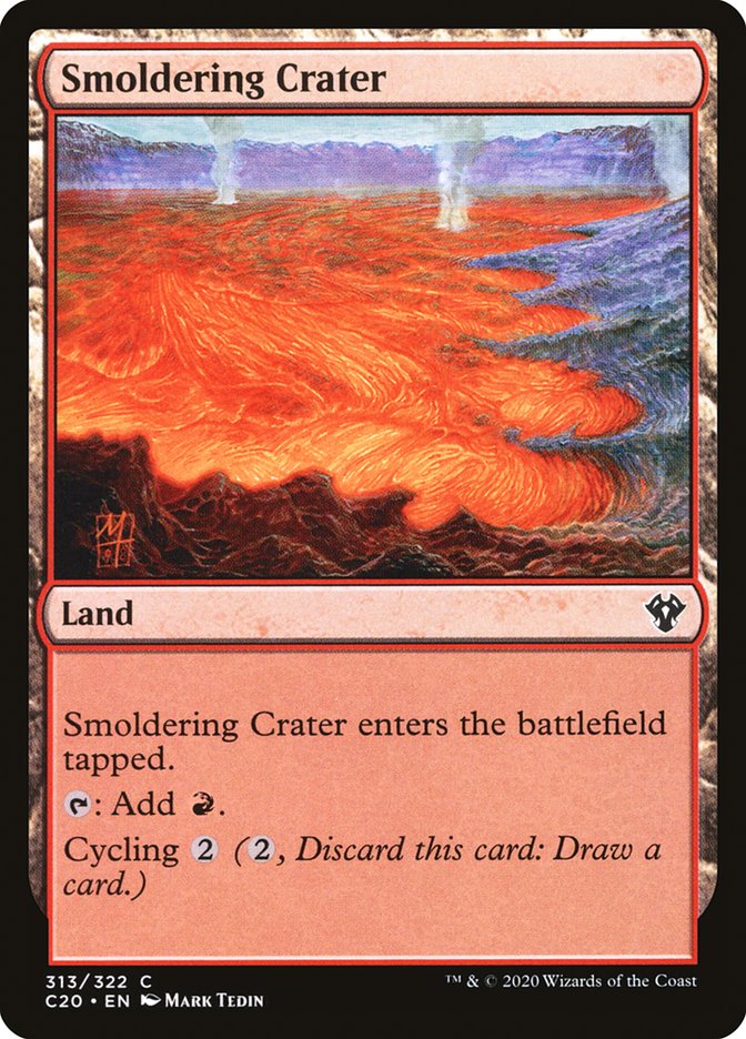 Smoldering Crater [Commander 2020] | Play N Trade Winnipeg