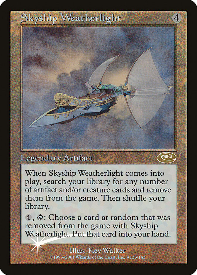 Skyship Weatherlight (Kev Walker) [Planeshift] | Play N Trade Winnipeg