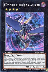 CXyz Mechquipped Djinn Angeneral [NUMH-EN036] Super Rare | Play N Trade Winnipeg